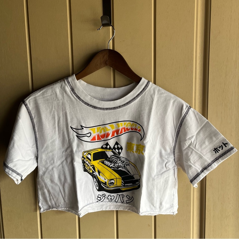 Hot Wheels Cropped Tee